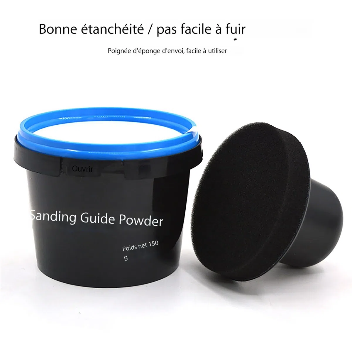 POUDRE DES GUIDE DÉCHAGE | Poudre De Manteau De Guidage Sèche Blanc | Coat À Guidage Sèche, Manteau De Guidage De Ponçage À L'épreuve Des Fuites - Poudre De Manteau De Guidage Sèche Polyvalent Avec Po