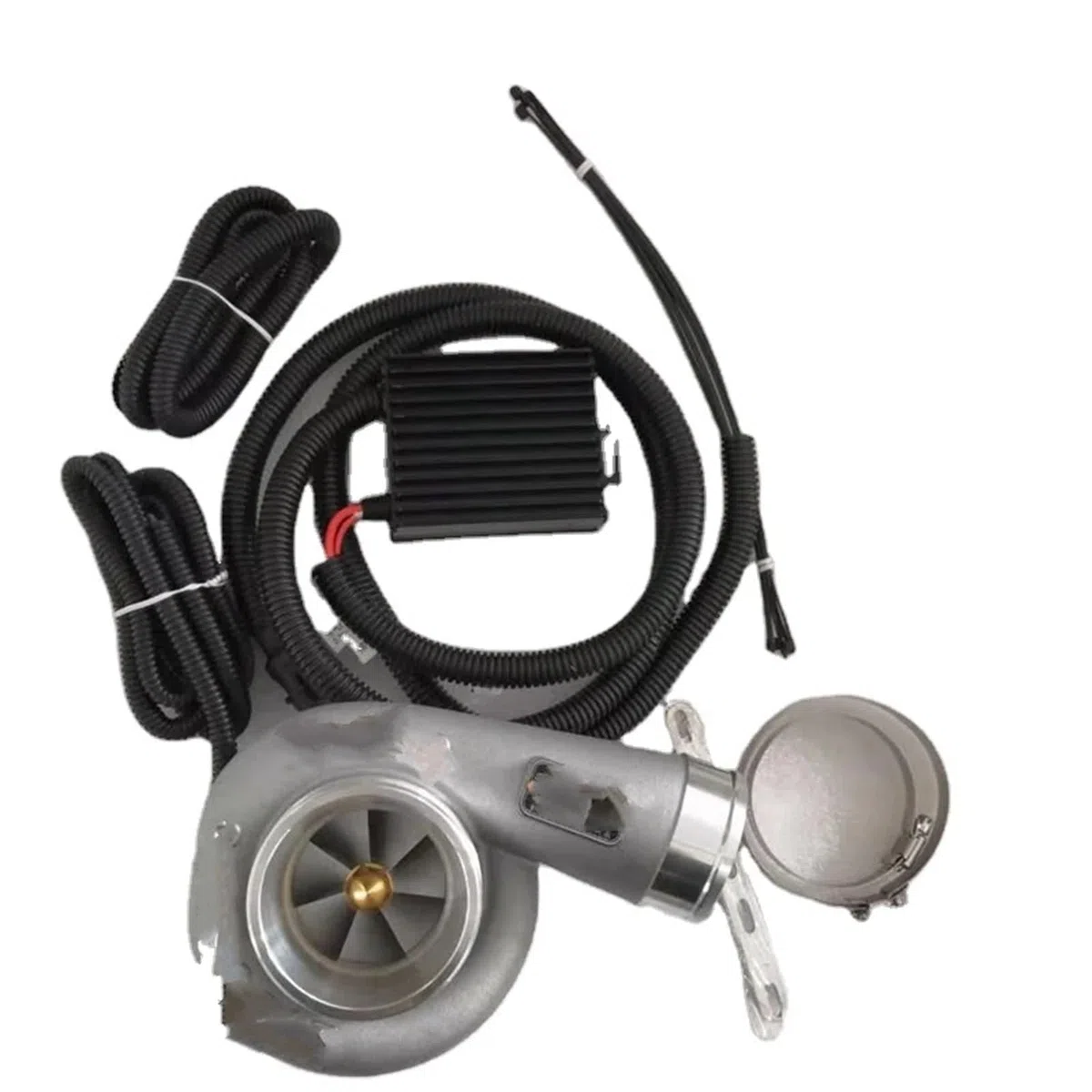 Turbocompresseur de voiture Kit de suralimentation turbocompresseur électrique pour moto et voiture électrique Accessoires