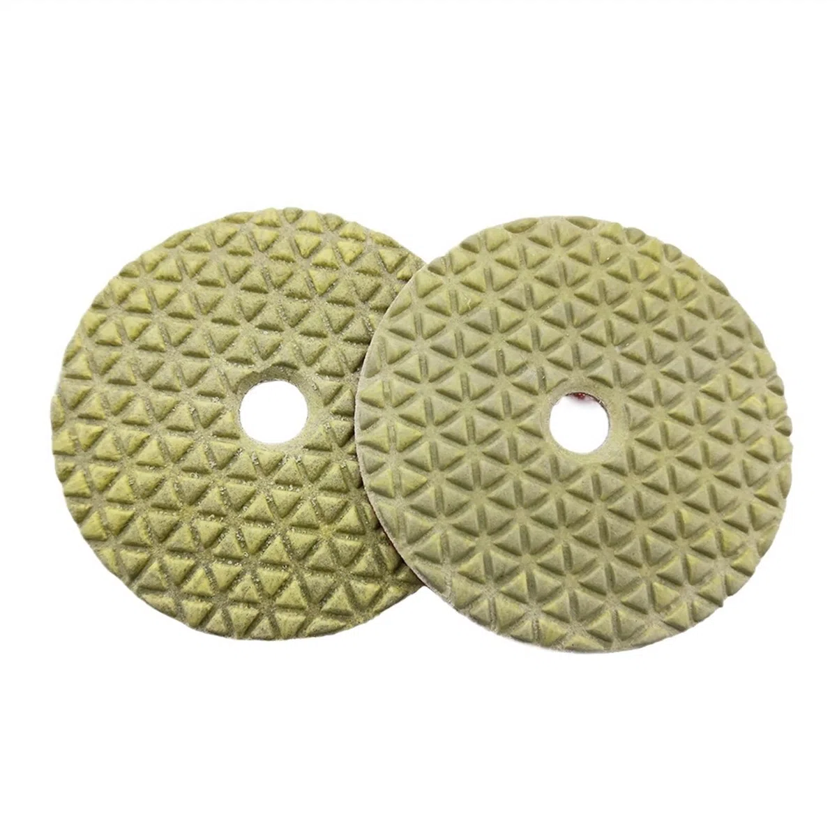 Lot de 10 tampons de polissage à sec diamantés de 100 mm, tampons de polissage for marbre de 4 pouces, à utiliser for le polissage des sols en béton et granit DPD01(50)