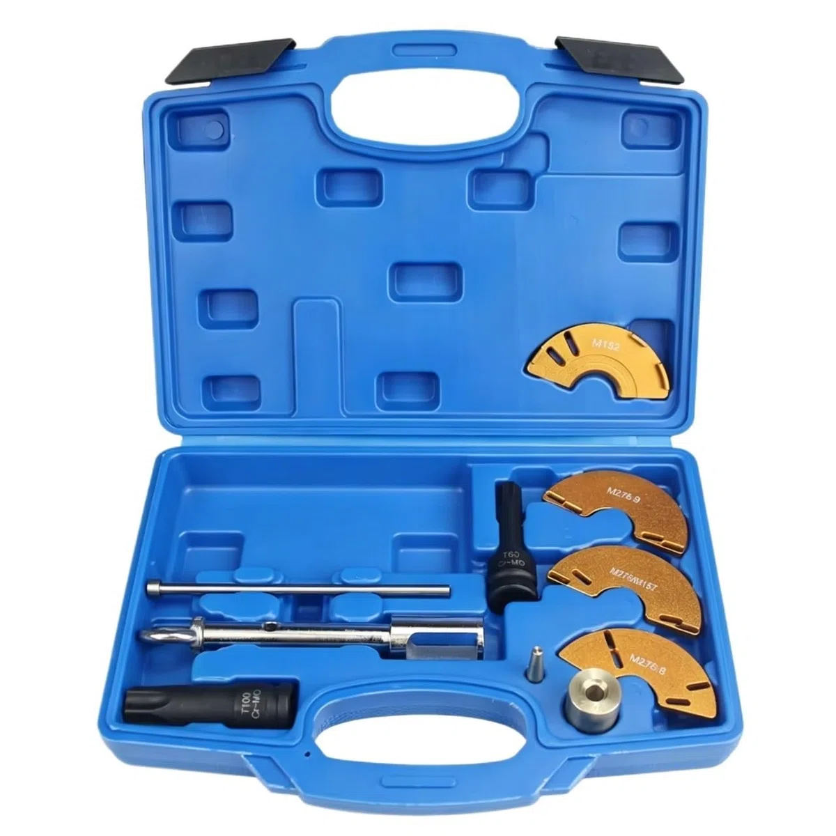 Pour Benz Pour M157/M276/M278 ​​T60 Pour T100 Kit D'outils Synchronisation Verrouillage D'alignement Moteur D'extracteur D'injecteur Carburant D'arbre Cames Kit d'outils de Calage pour Moteur