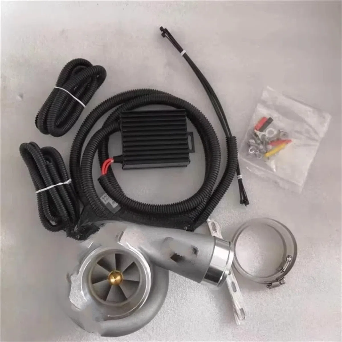Turbocompresseur de voiture Kit de suralimentation turbocompresseur électrique pour moto et voiture électrique Accessoires