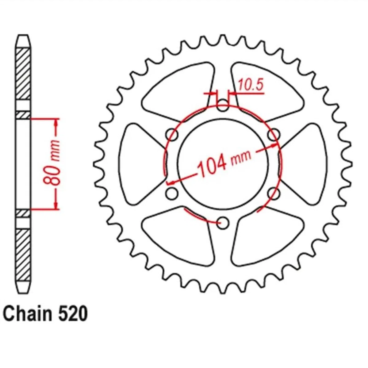 Pièce de pignon pour Kawasaki EN650 BFF/BGF/DHF/DJF/DKF/DLF pour Vulcan-S ABS 2015-2020 2019 2018 2017 2016 520 CNC 15T 46T Pignon De Moto Avant Arrière(15T 46T)